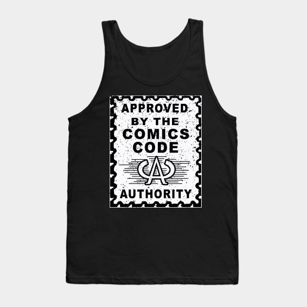 Comics Code Tank Top by Federation Skum Kosplay